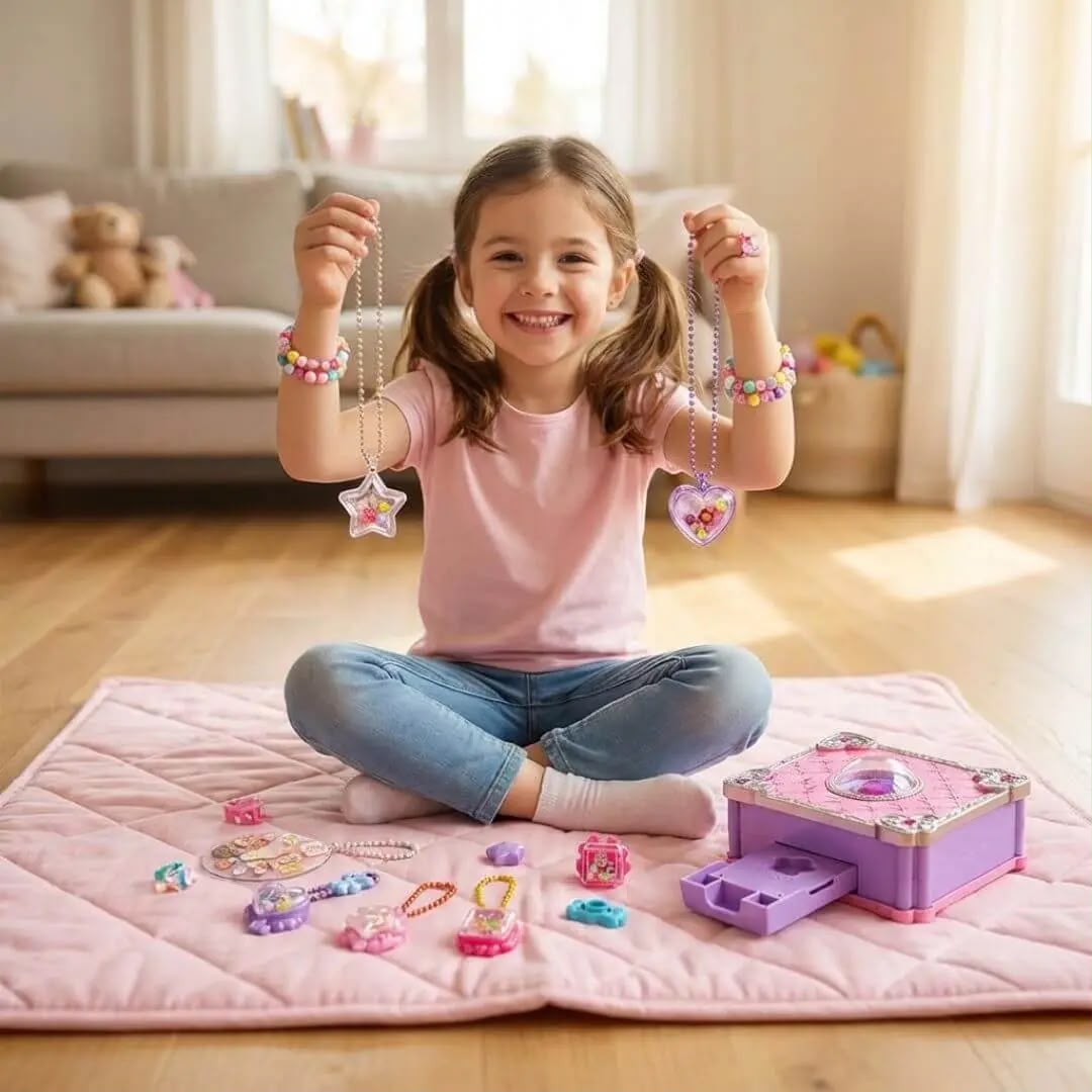Kit Création de Bijoux Enfant – Atelier Créatif DIY