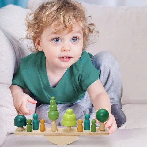 Jeu d'Équilibre en Bois pour Bébé | ForestBalance