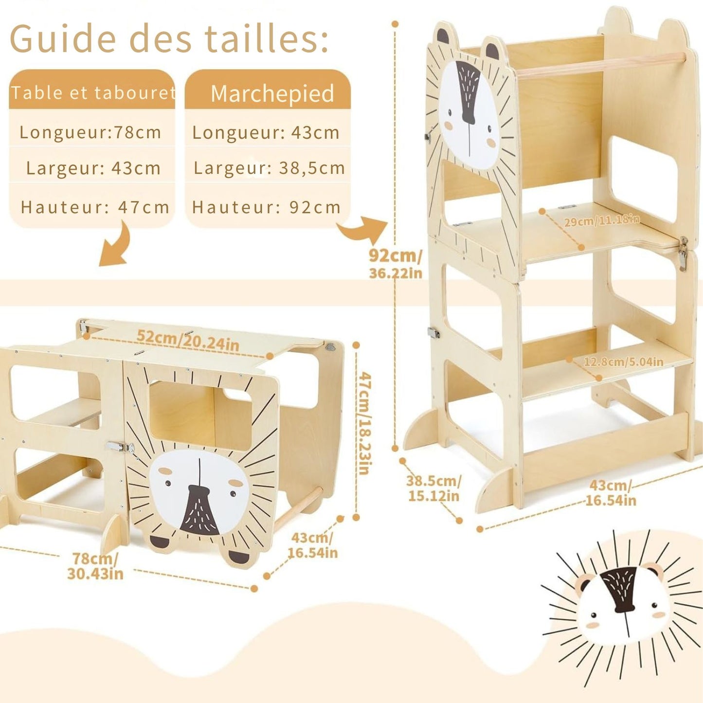Tour d’Observation Montessori 3 en 1