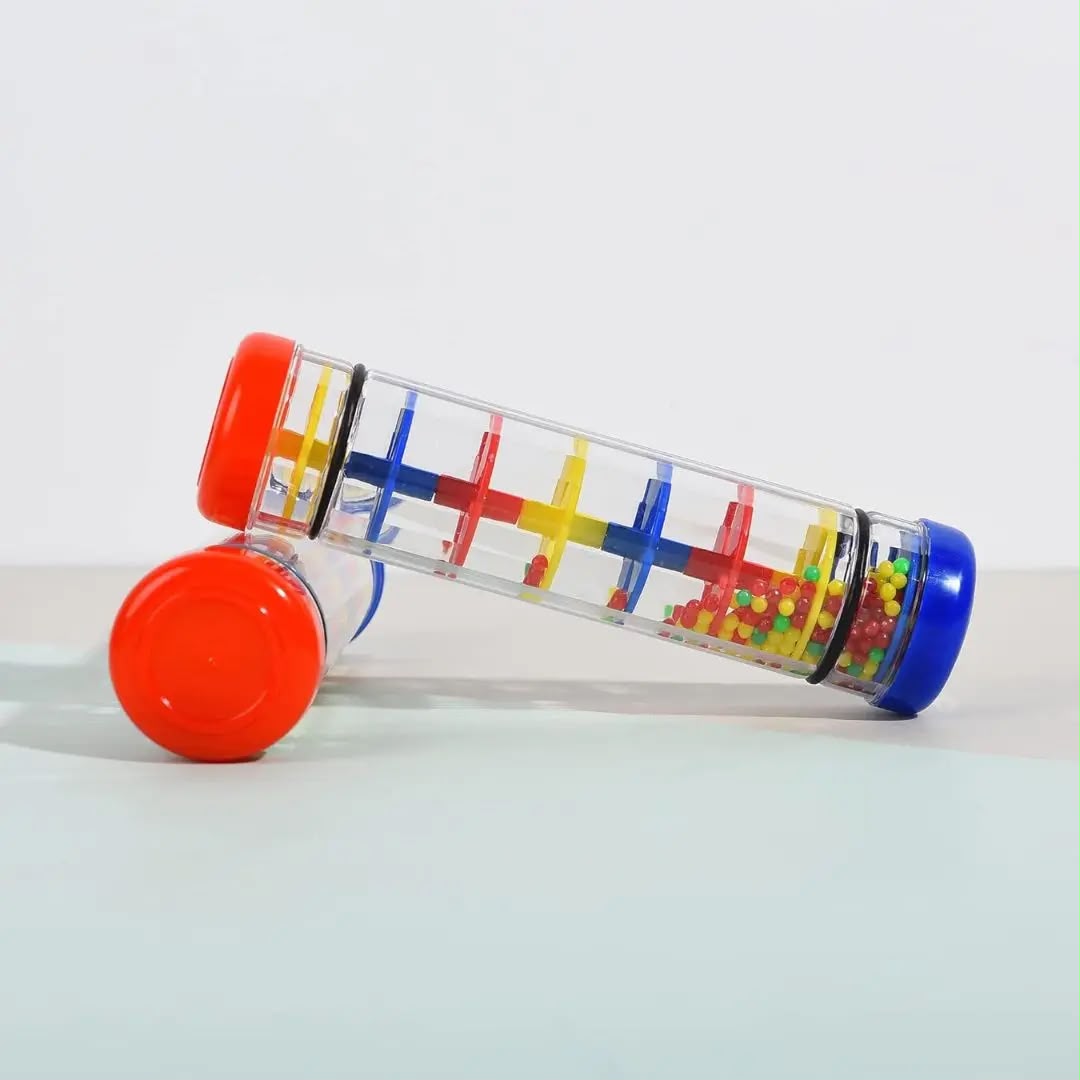 Bâton de Pluie Sensoriel Bébé – Jouet d'Éveil Musical
