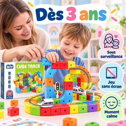 Circuit Train 3D Anti-Gravité – Jeu de Construction Enfant