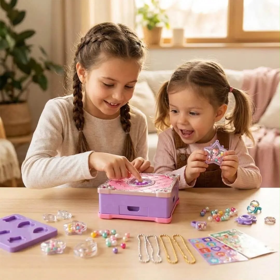 Kit Création de Bijoux Enfant – Atelier Créatif DIY