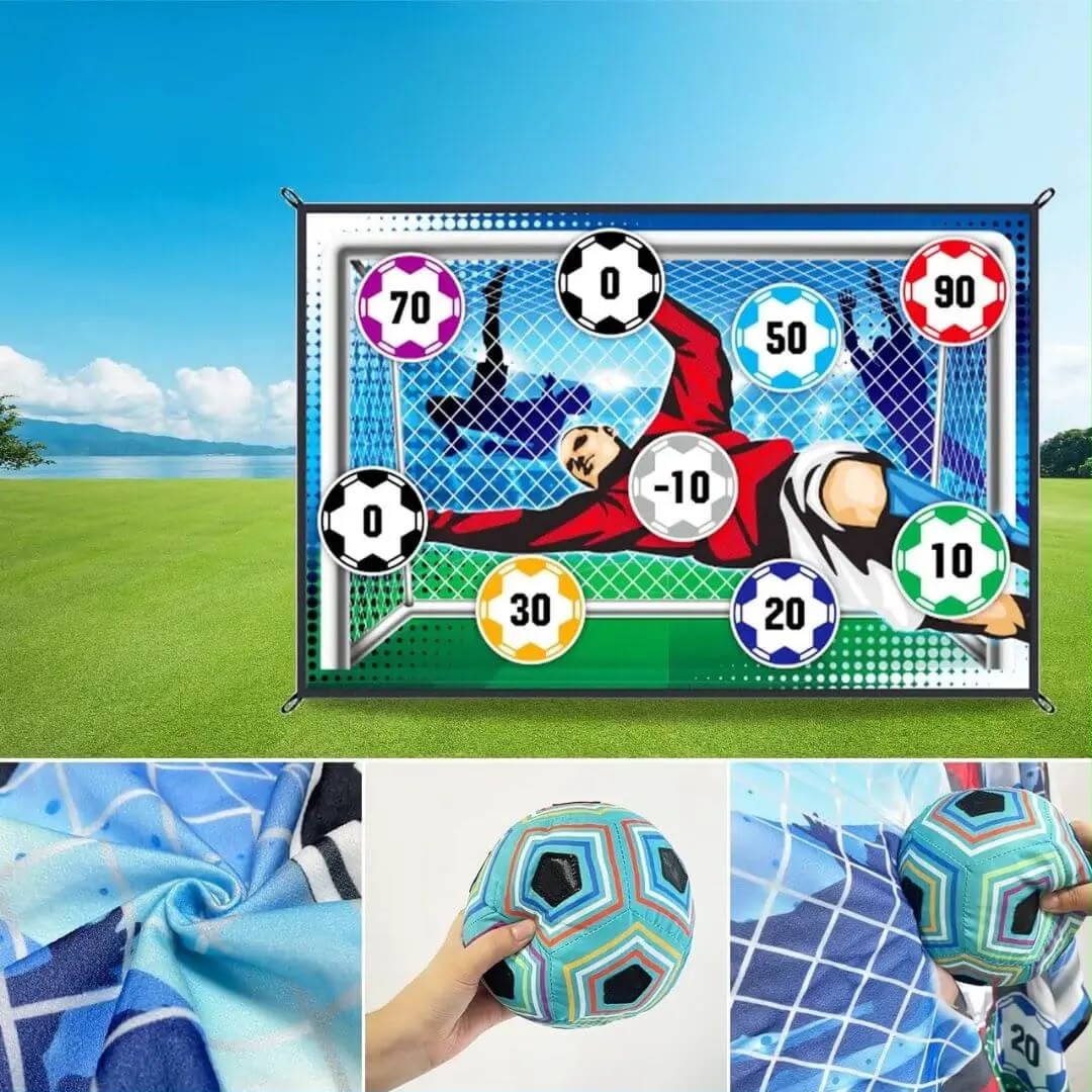 Tapis de Football Enfant – Jeu de Précision & d'Adresse
