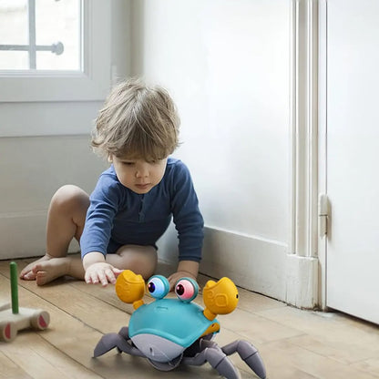 Crabe Interactif Musical – Jouet d'Éveil pour Bébé
