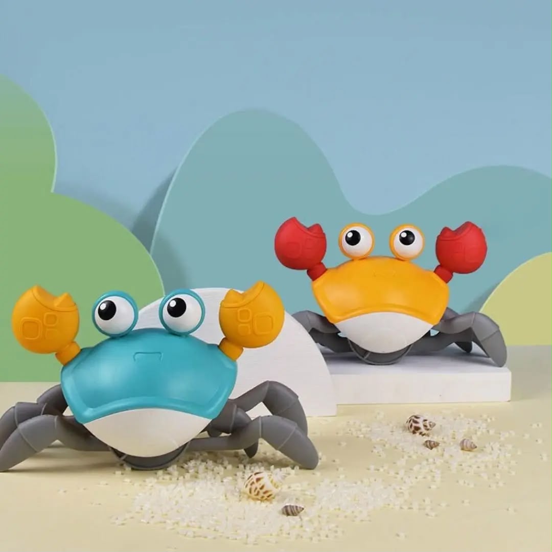 Crabe Interactif Musical – Jouet d'Éveil pour Bébé