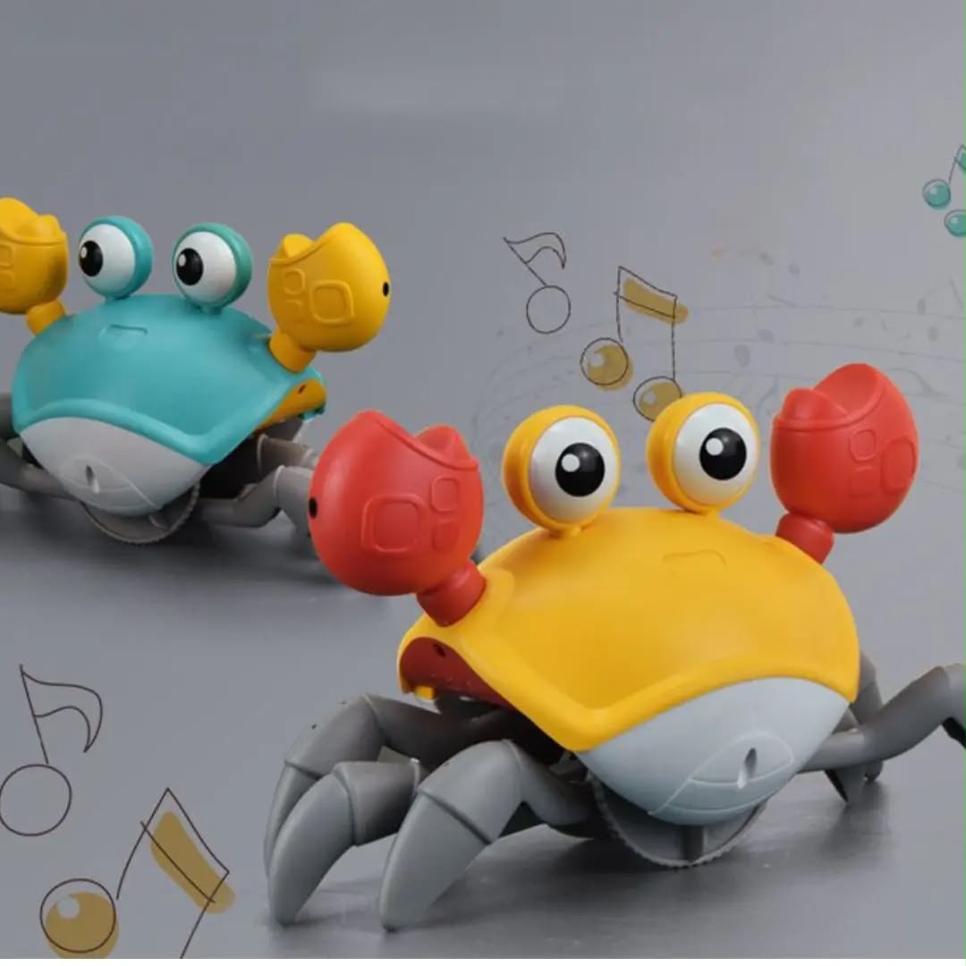 Crabe Interactif Musical – Jouet d'Éveil pour Bébé