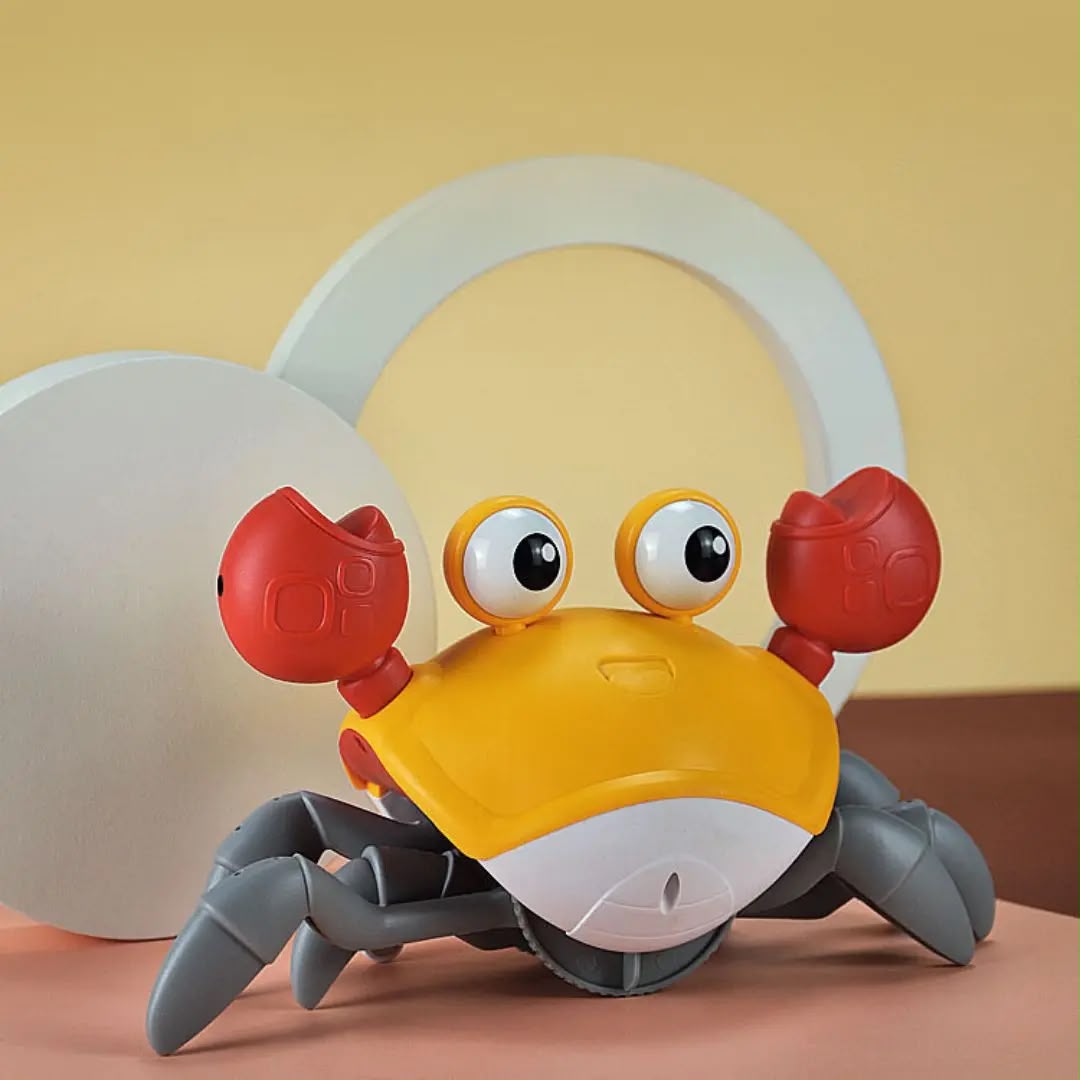 Crabe Interactif Musical – Jouet d'Éveil pour Bébé