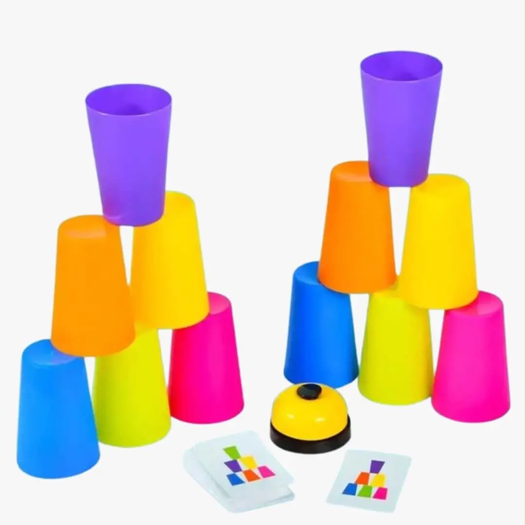 Jeu d'Empilement Éducatif – Défi des Couleurs
