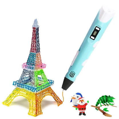 Stylo 3D enfant – Kit créatif pour dessiner en 3D dès 10 ans