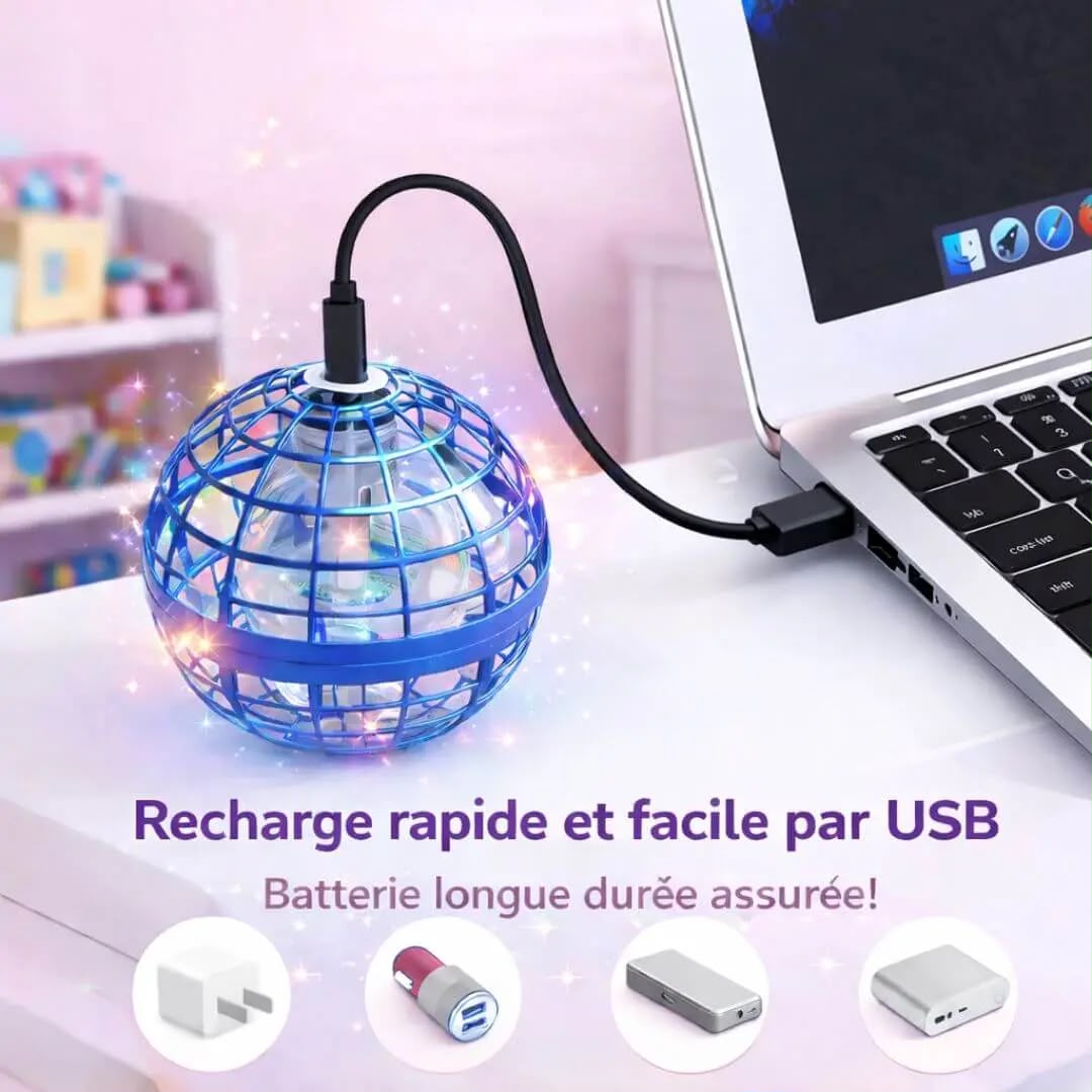 Ballon Volant Magique Enfant – Balle Volante LED FunAir