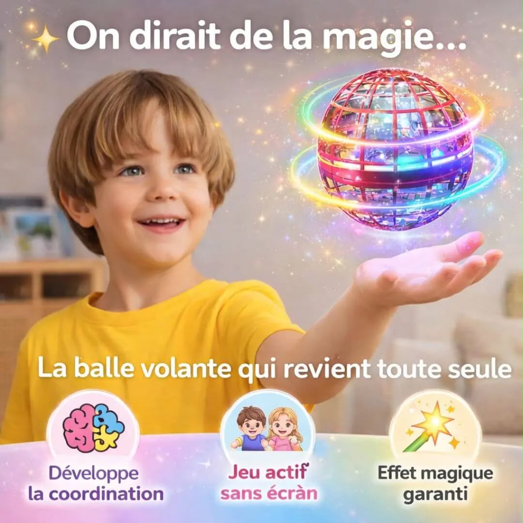 Ballon Volant Magique Enfant – Balle Volante LED FunAir