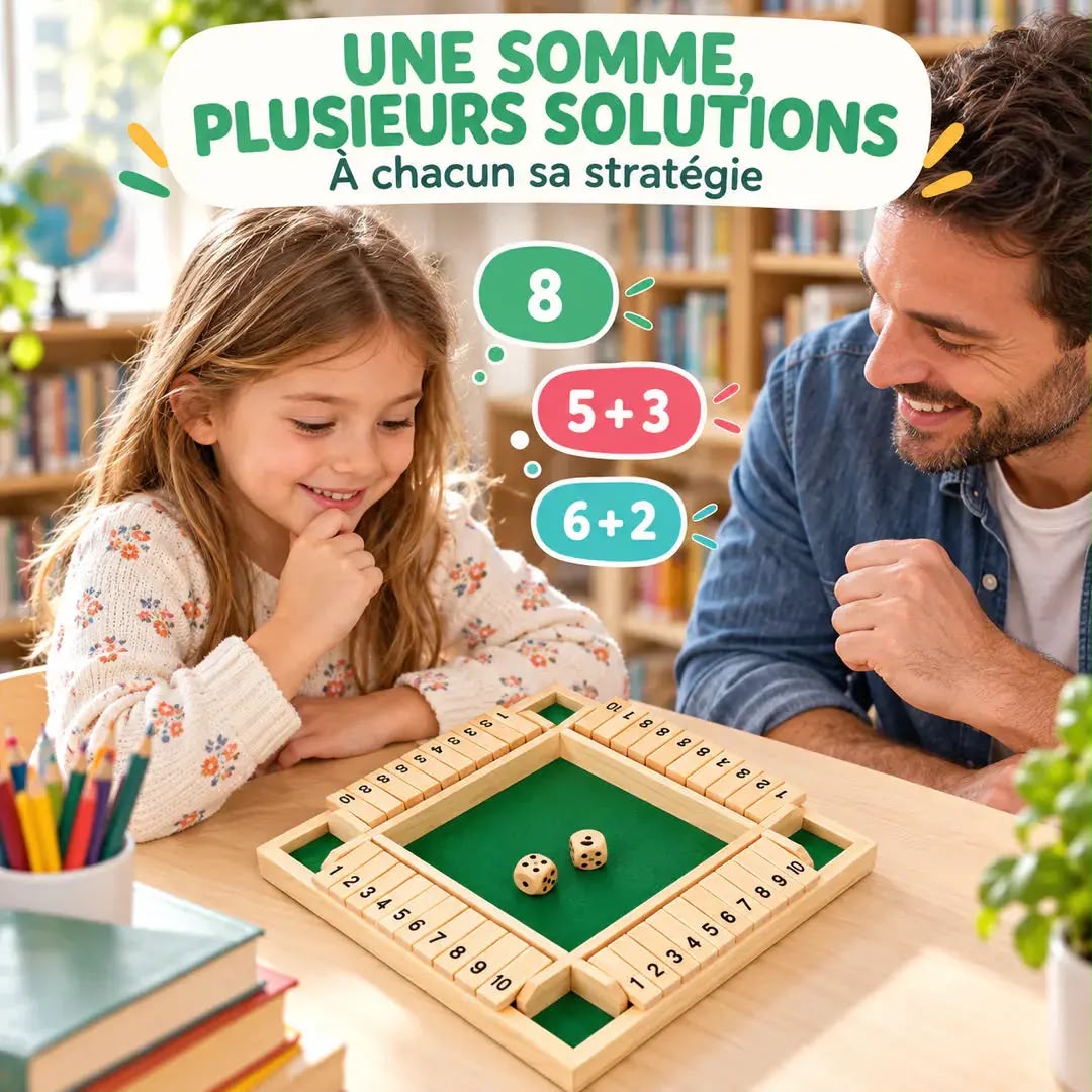 Jeu de Calcul en Bois Montessori – Le Chiffre Magique