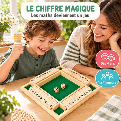 Jeu de Calcul en Bois Montessori – Le Chiffre Magique