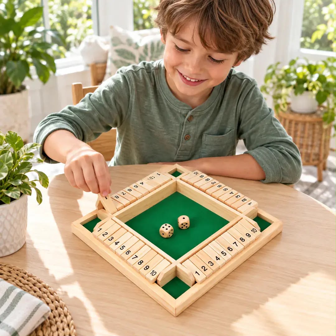 Jeu de Calcul en Bois Montessori – Le Chiffre Magique