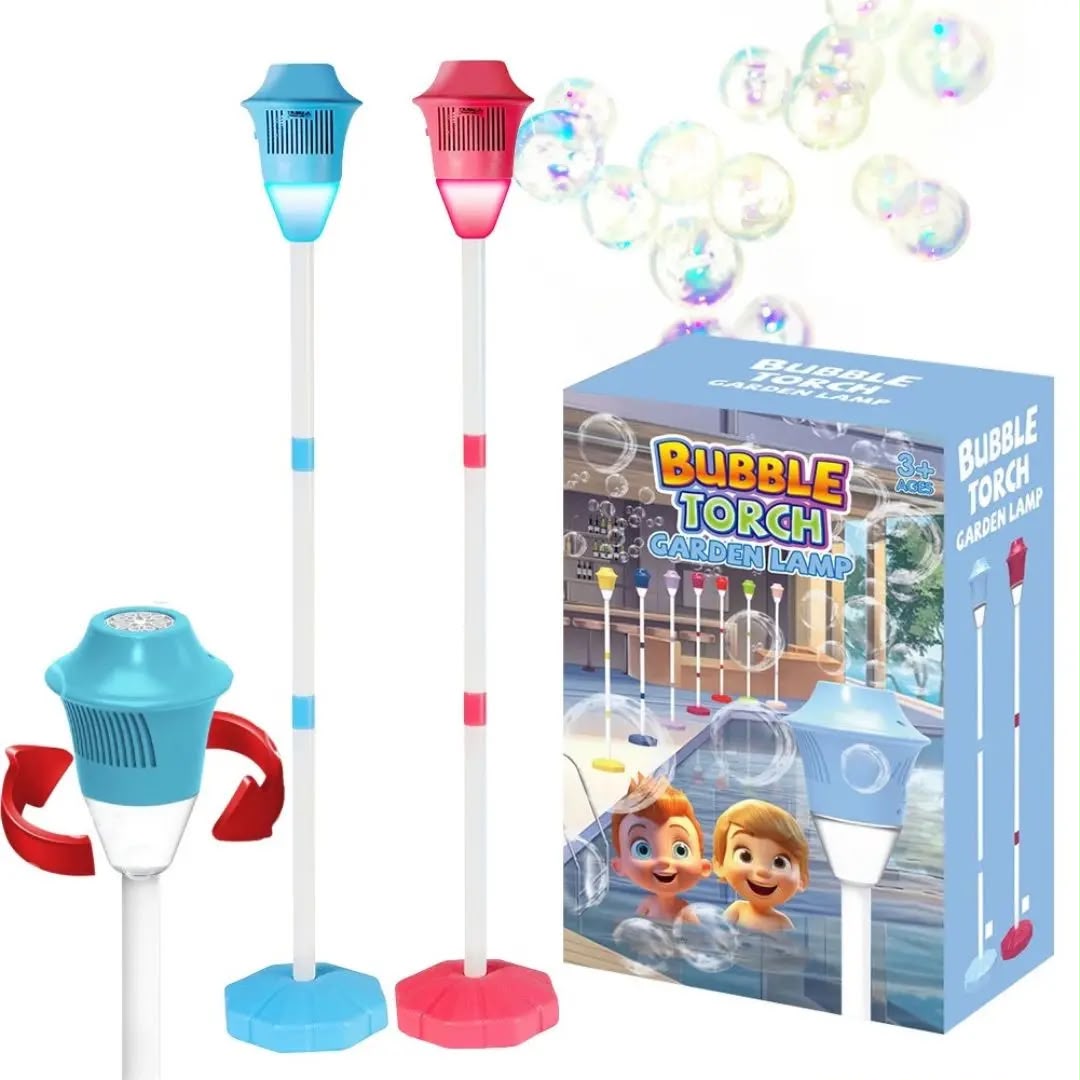 Bubble Torch – Machine à bulles extérieure avec LED