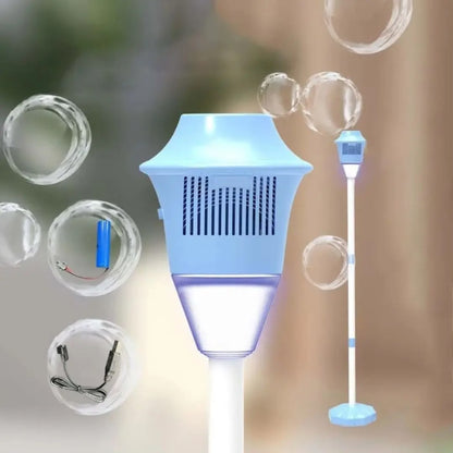 Bubble Torch – Machine à bulles extérieure avec LED