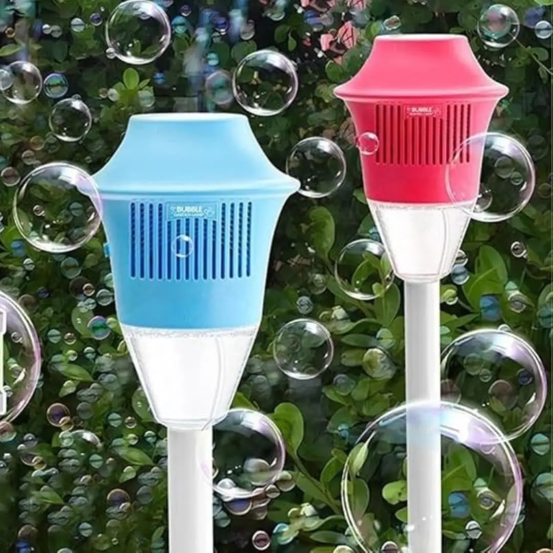 Bubble Torch – Machine à bulles extérieure avec LED