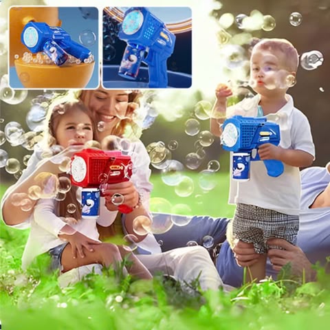 Bubble Gun – Pistolet à bulles lumineux pour enfant