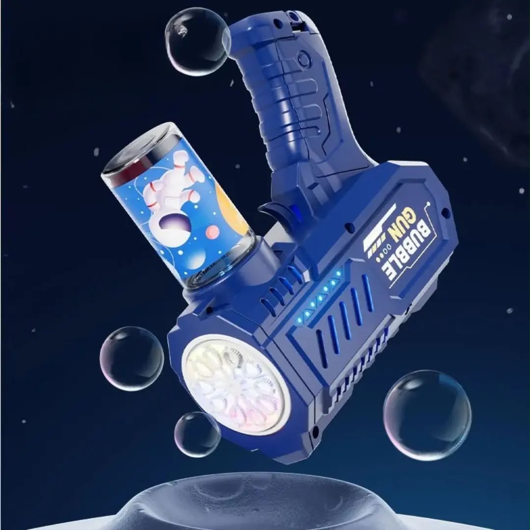 Bubble Gun – Pistolet à bulles lumineux pour enfant