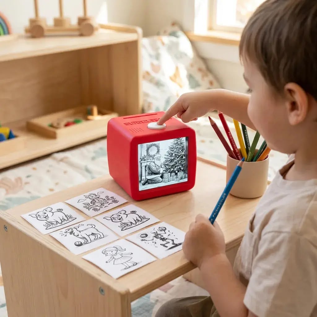 Imprimante thermique enfant sans encre – Créativité IA