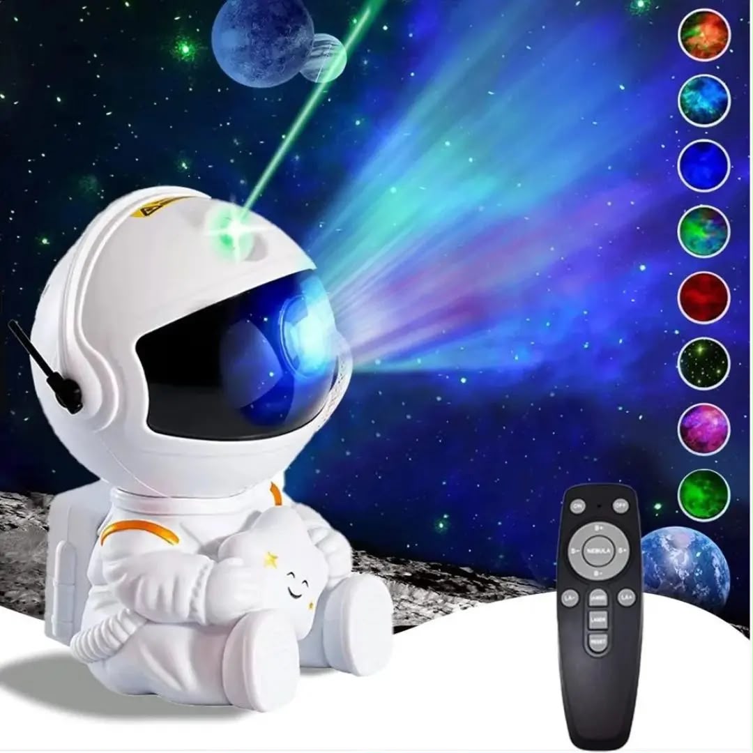 DreamSky – Projecteur galaxie astronaute avec ciel étoilé