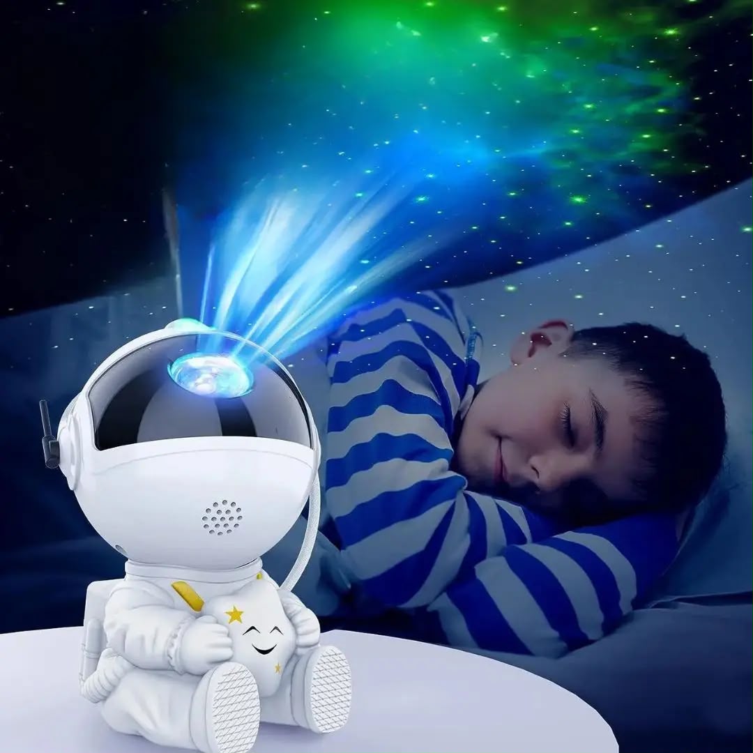 DreamSky – Projecteur galaxie astronaute avec ciel étoilé