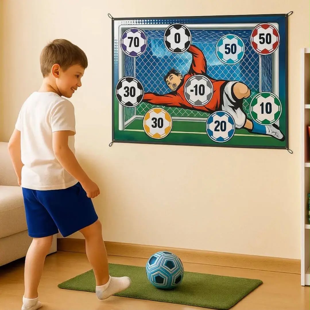 Tapis de Football Enfant – Jeu de Précision & d'Adresse
