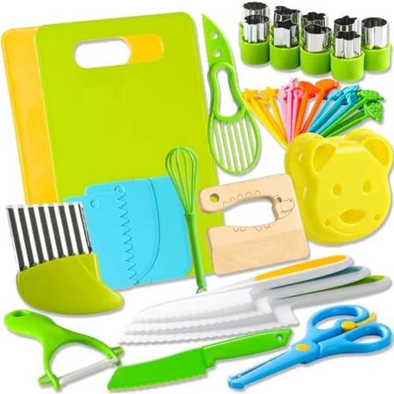 Kit cuisine enfant avec accessoires complets et ustensiles sécurisés pour apprendre à cuisiner